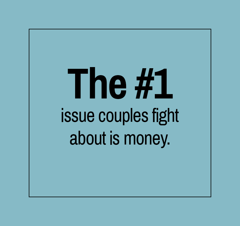 #1 issue couples fight about is money